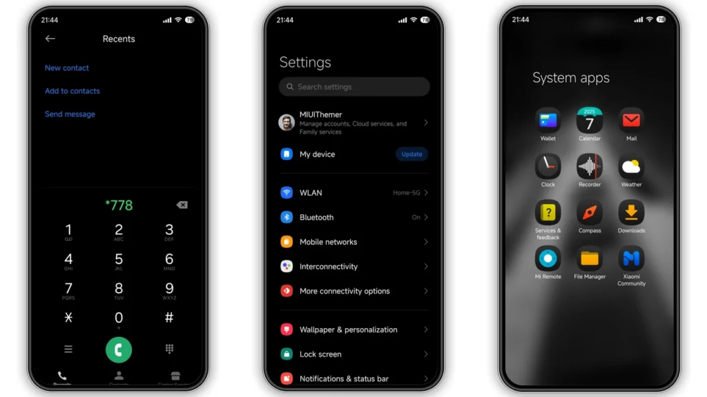 stardark HyperOS Theme