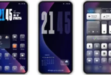 violet HyperOS Theme