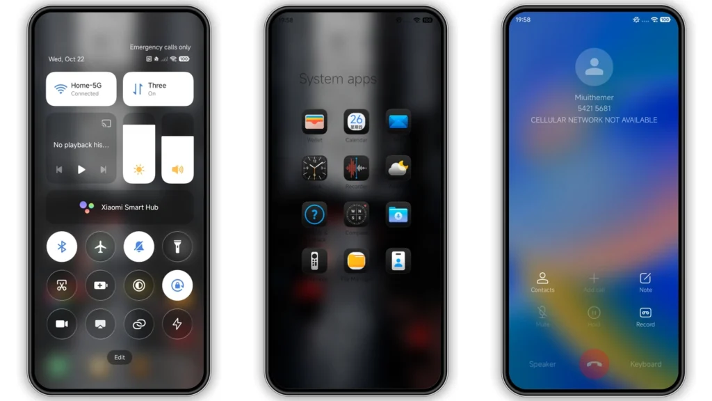 Blackness HyperOS Theme