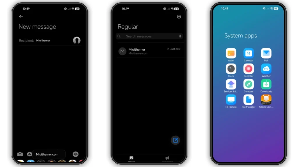 Blues Mix -2.8 HyperOS Theme