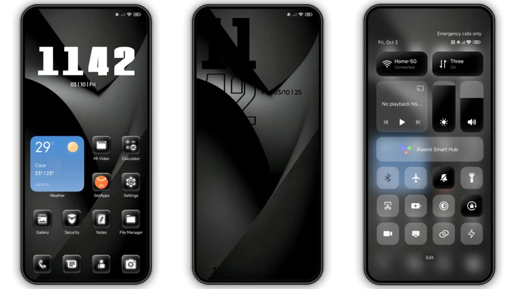 DoraBlack HyperOS Theme