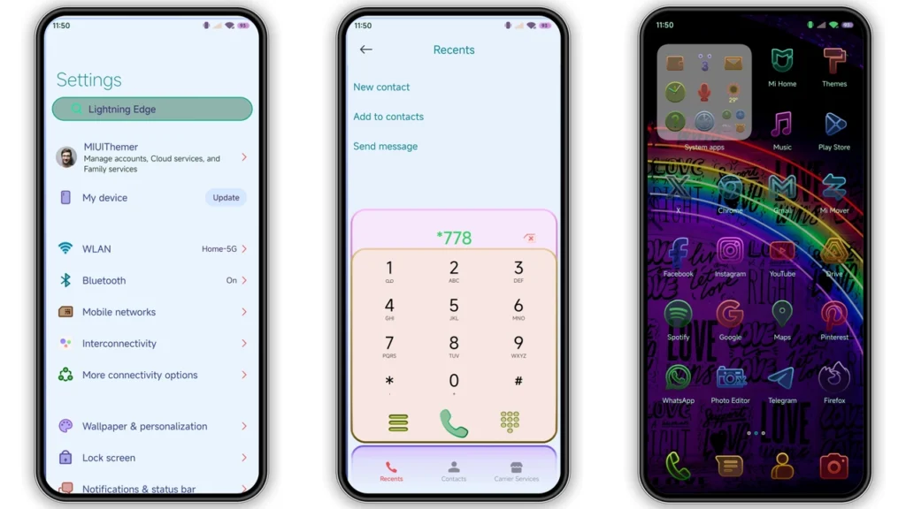 Hyper Edge HyperOS Theme