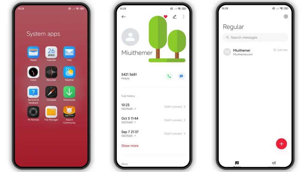 Hyper Red HyperOS Theme