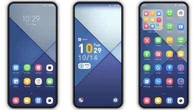 Layered Azure HyperOS Theme