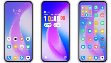 Violet Scroll HyperOS Theme