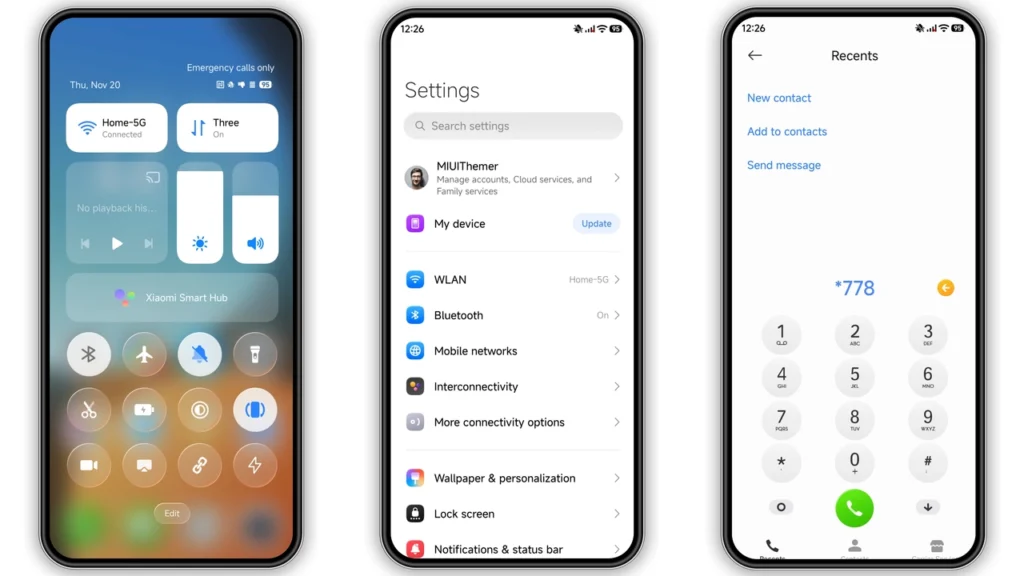 Free Canvas HyperOS Theme