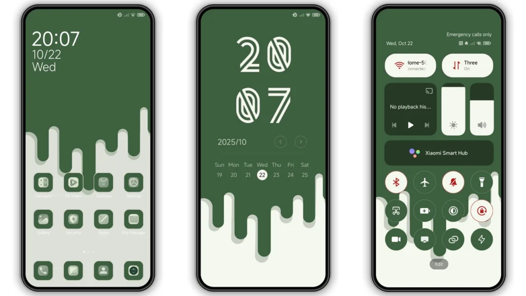 GREEN TEA HyperOS Theme