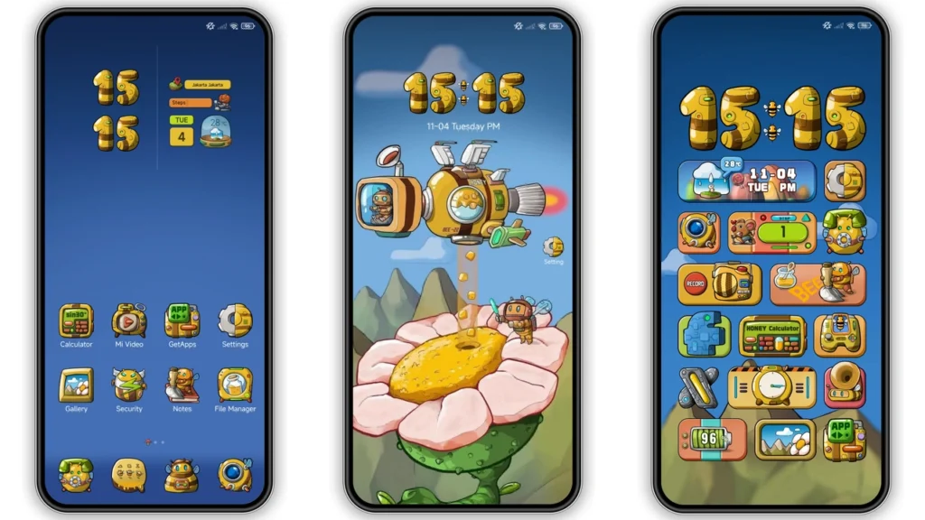 Honey Mine HyperOS Theme