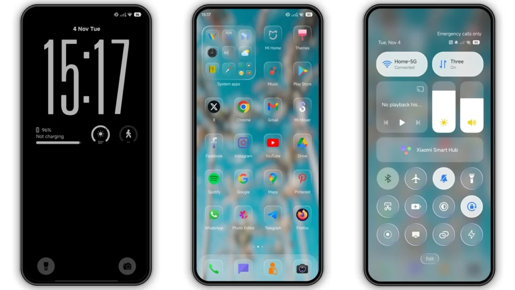 Hyper Glass HyperOS Theme