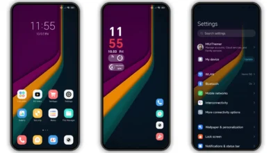 Violet Rainbow HyperOS Theme