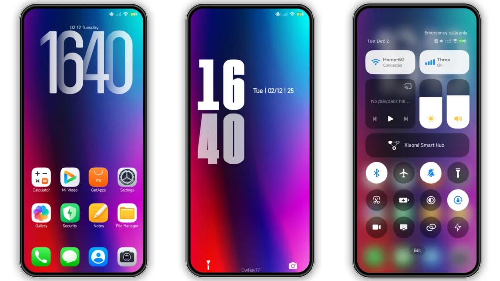 DwBlinOS3 HyperOS Theme