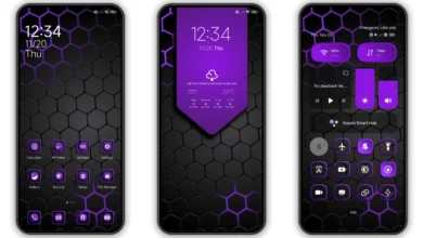 PURPLE NIGHT HyperOS Theme