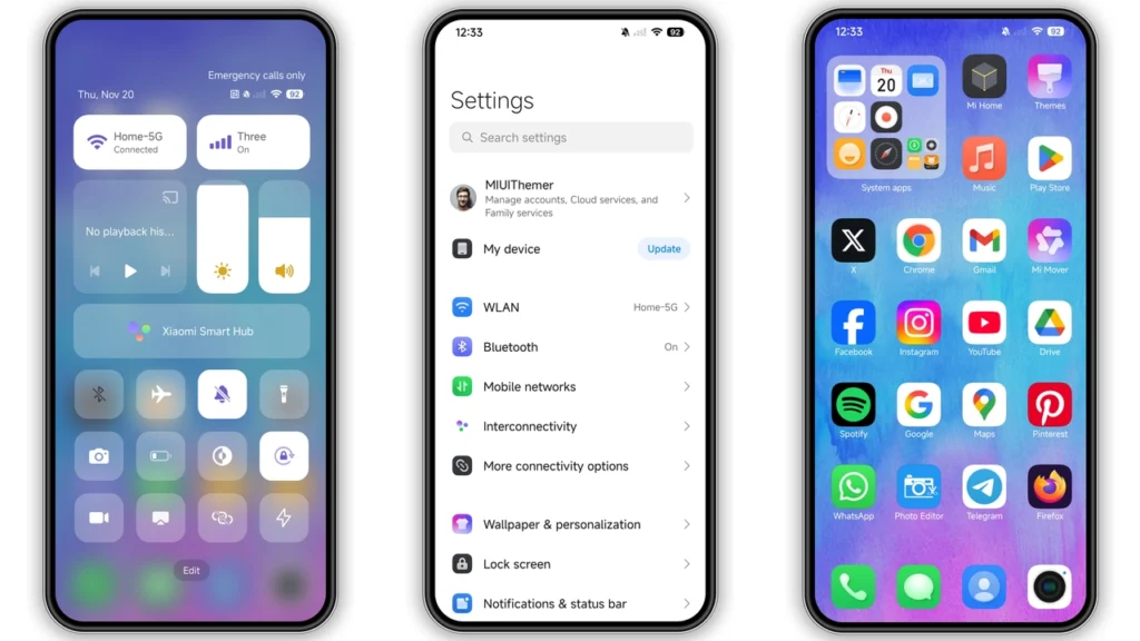 PlayCores HyperOS Theme