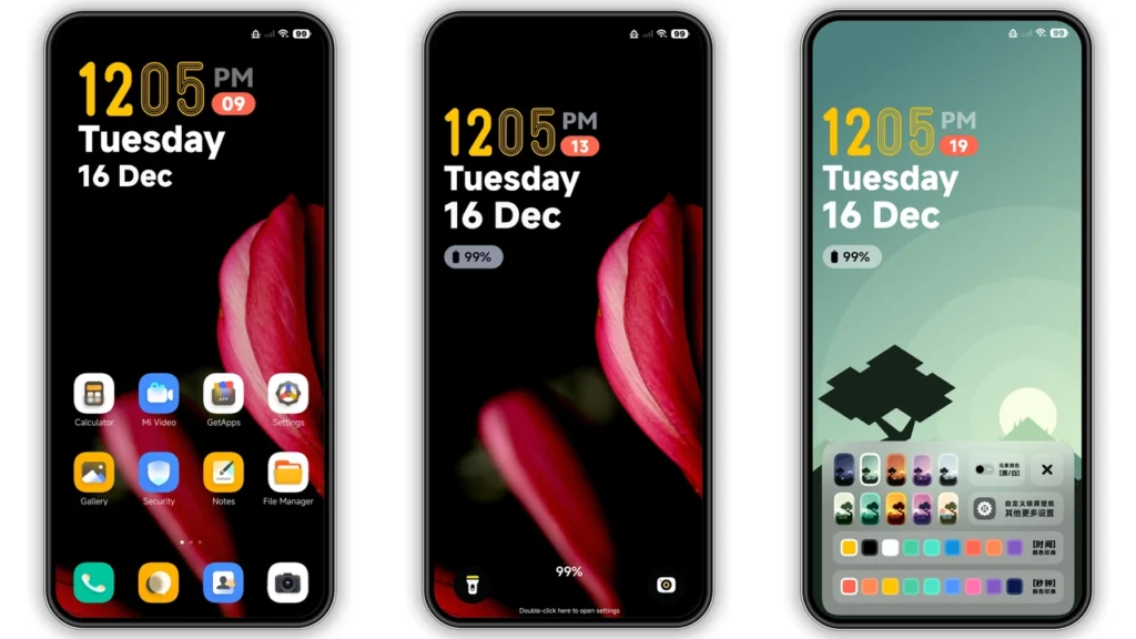 Rose_shadow V15 HyperOS Theme