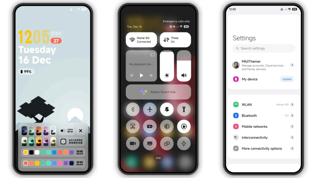 Rose_shadow V15 HyperOS Theme