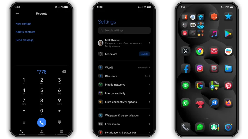 Black OX HyperOS Theme