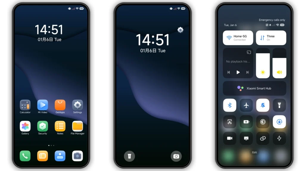 Distant shadow HyperOS Theme
