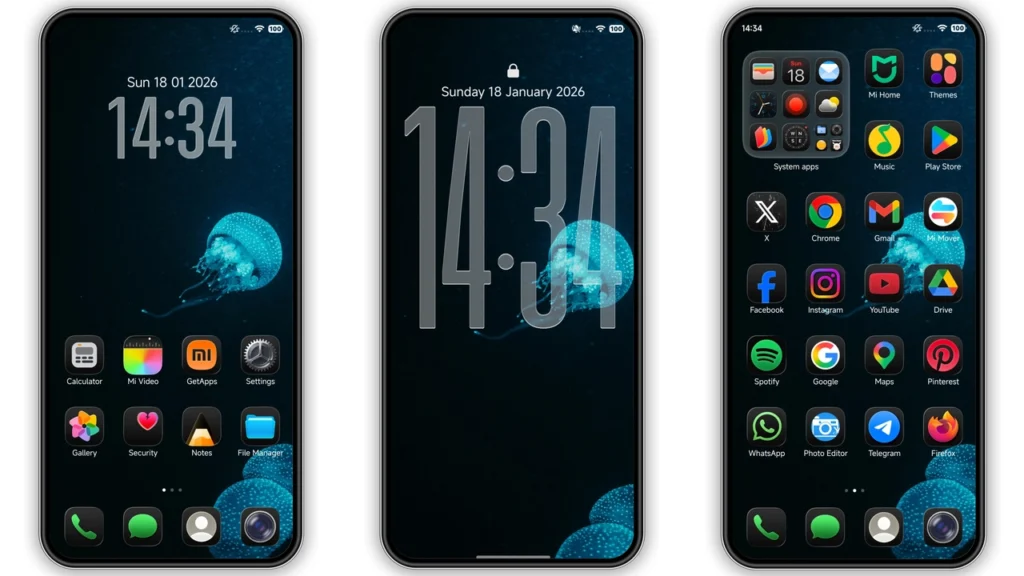 JellyB HyperOS Theme