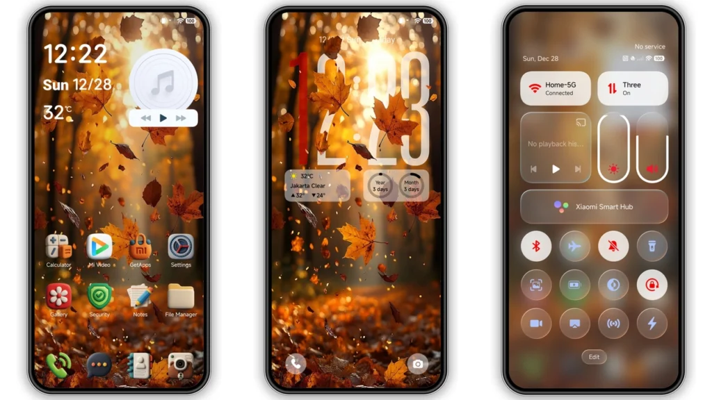 OX 3D1 HyperOS Theme