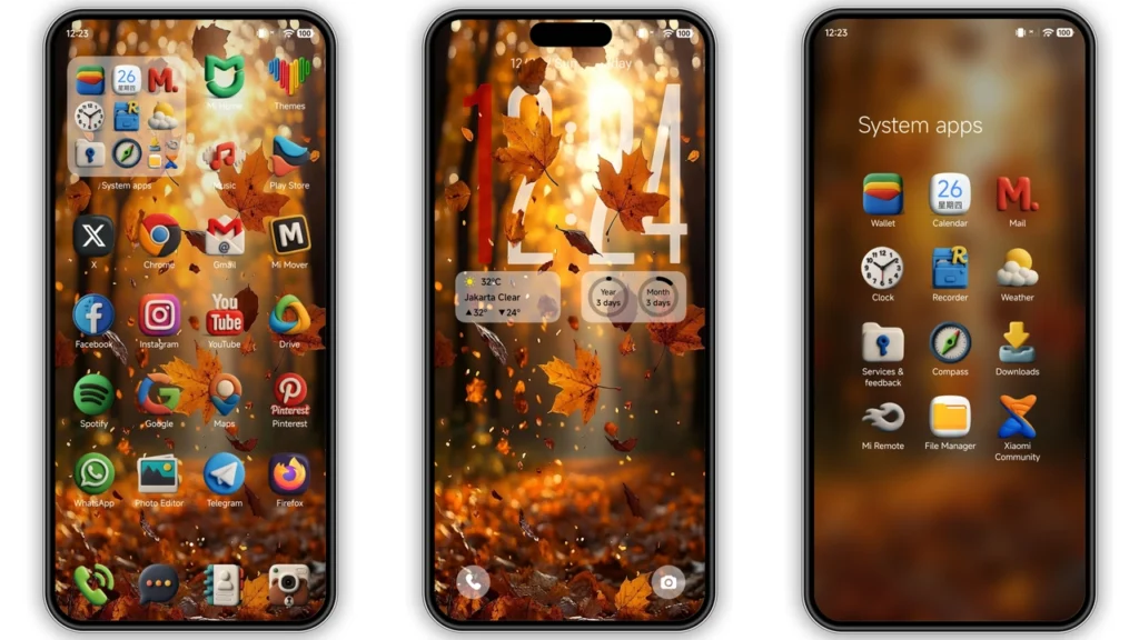 OX 3D1 HyperOS Theme