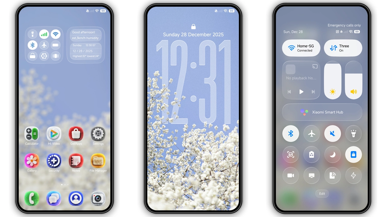 Distant Shadow HyperOS Theme Review: Dark Blue Elegance for Xiaomi preview 3