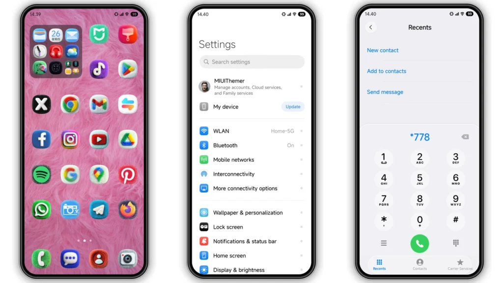 Testnet HyperOS Theme