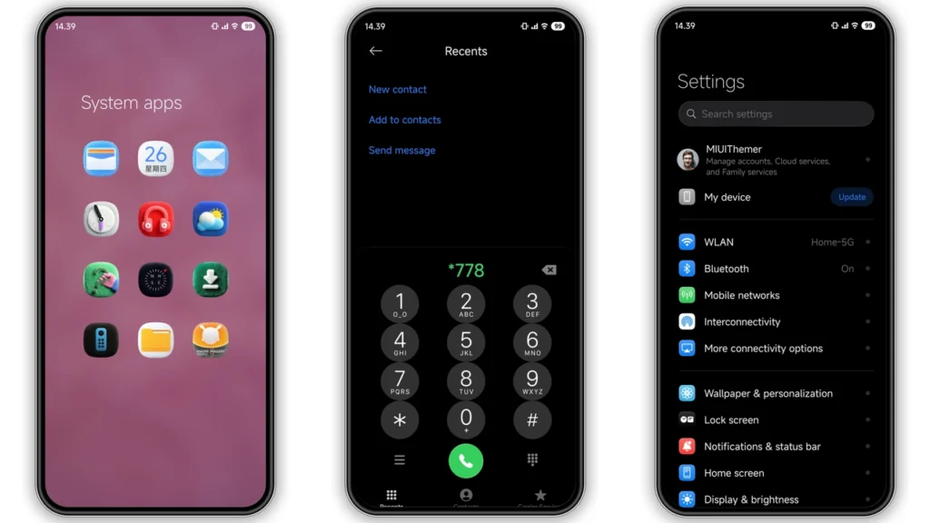 Testnet HyperOS Theme