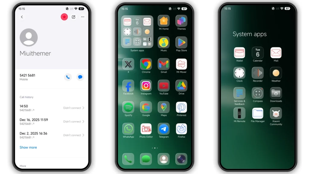 TrueGlassV HyperOS Theme