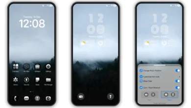 VK Dark glass HyperOS Theme