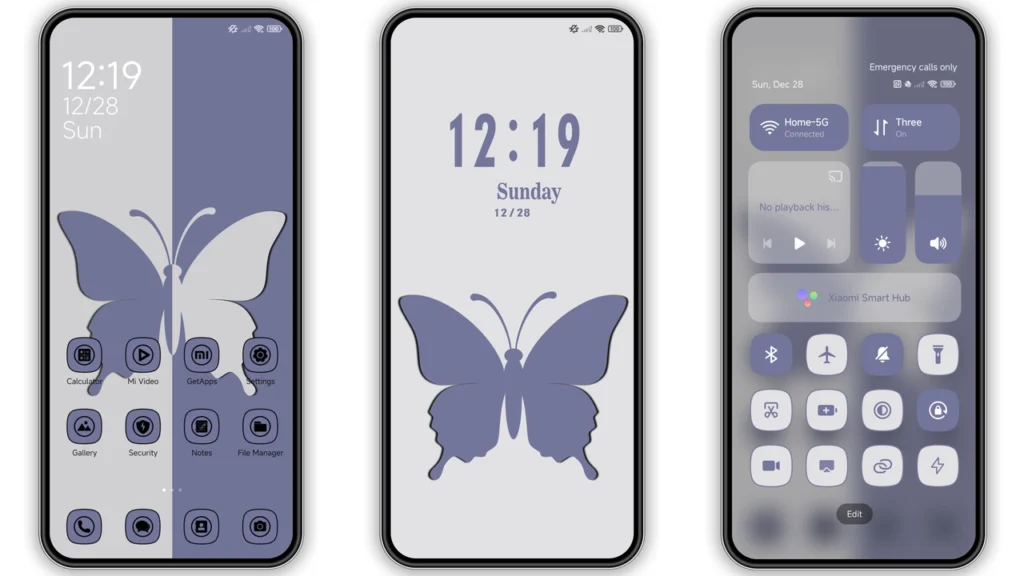 butterfly HyperOS Theme