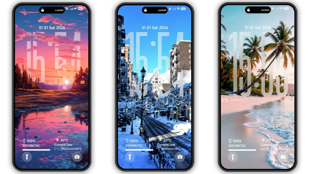 AP26 Liquid Depth of Field HyperOS Theme