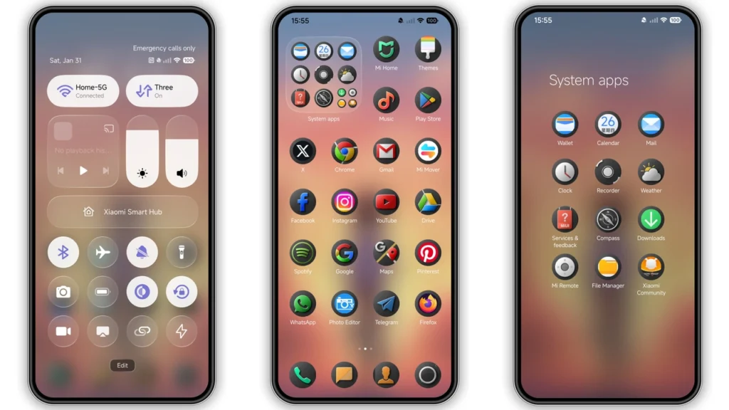 AP26 Liquid Depth of Field HyperOS Theme
