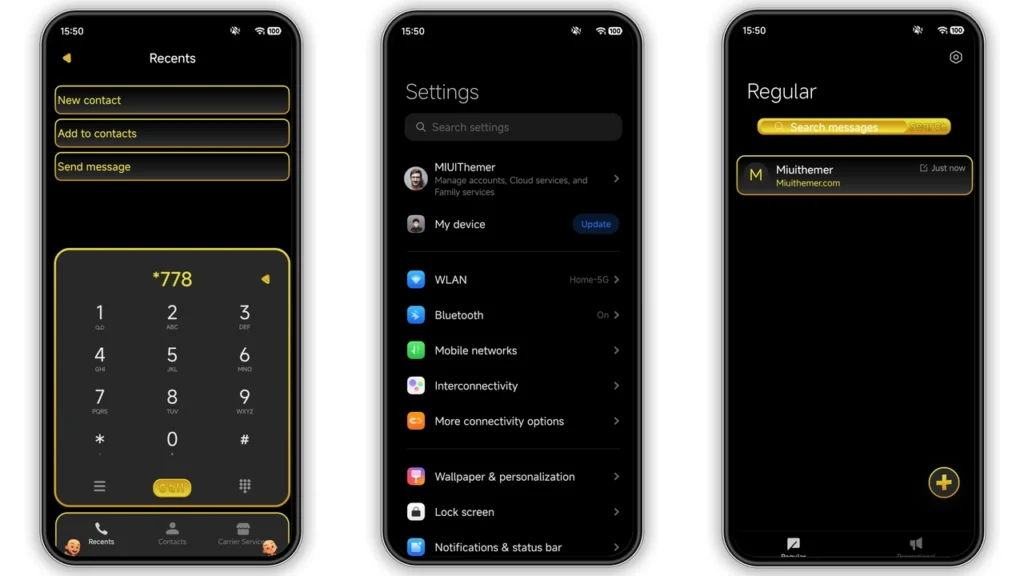 Hos3dark HyperOS Theme