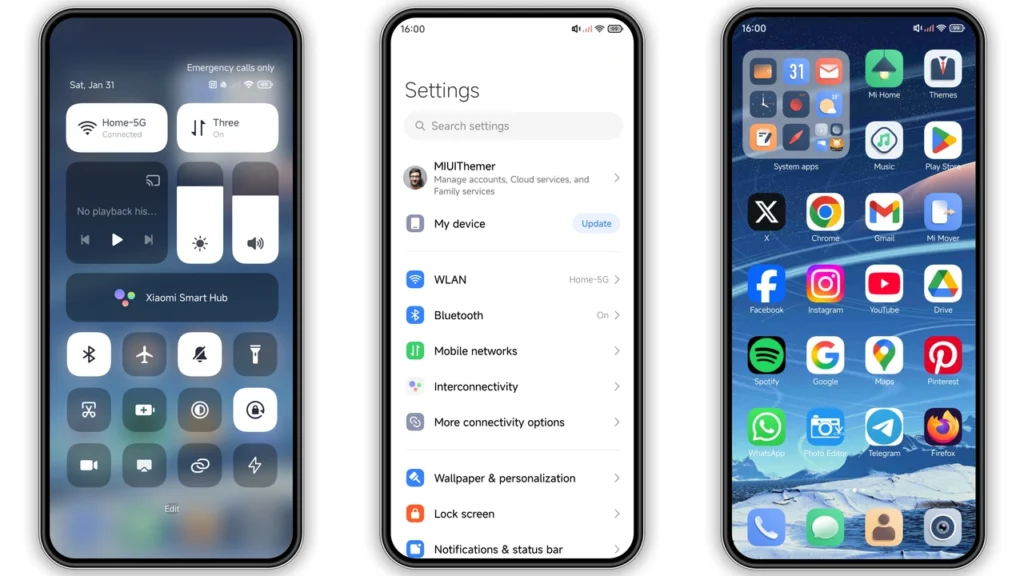 Pengpai Life HyperOS Theme