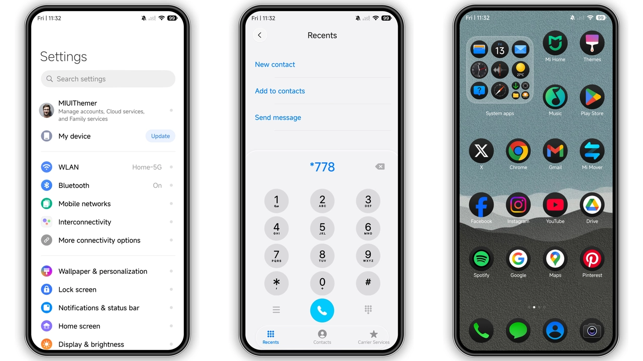 Poo‑Max HyperOS Theme Review: Dark Minimalist Look for Xiaomi & Redmi preview 2
