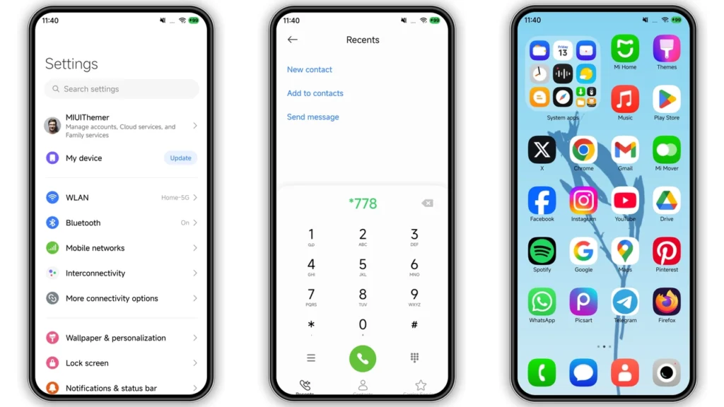 Starry Star UI HyperOS Theme
