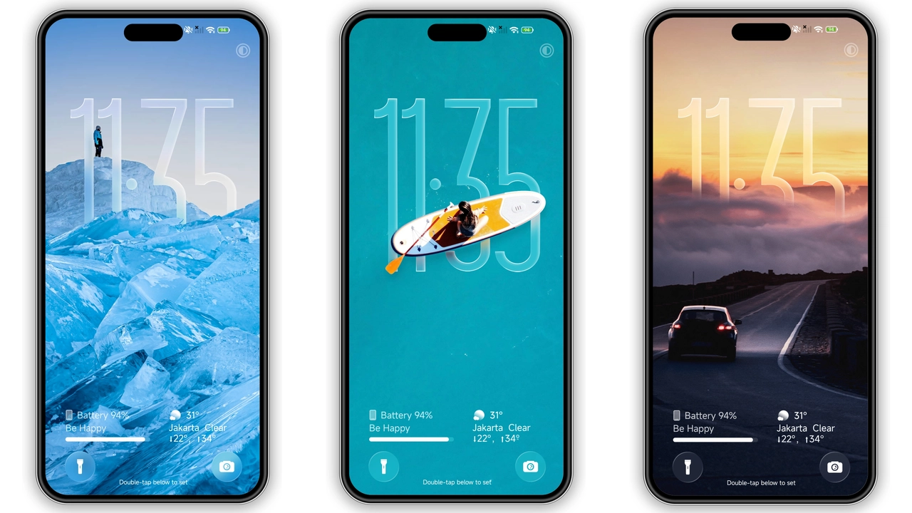 iOS‑Inspired Black HyperOS Theme for Xiaomi & Redmi preview 2