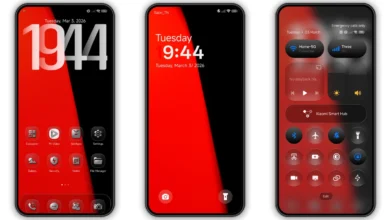 Black Ember HyperOS Theme