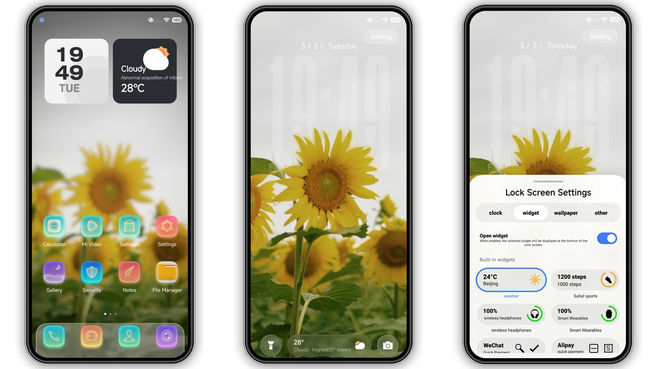 Colourful V HyperOS Theme Review: Bold Icons & Dynamic Lockscreen