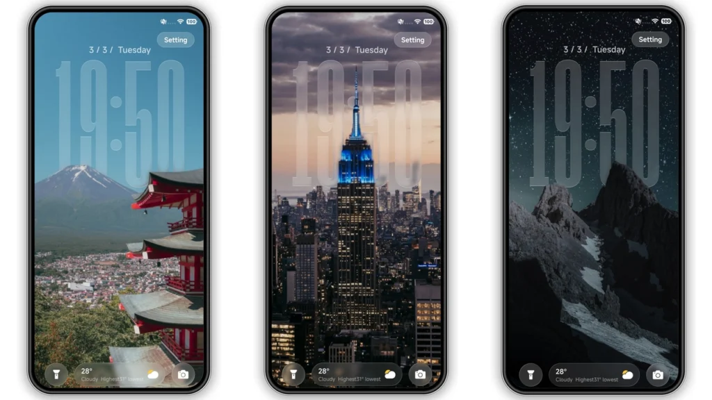 Colourful V HyperOS Theme