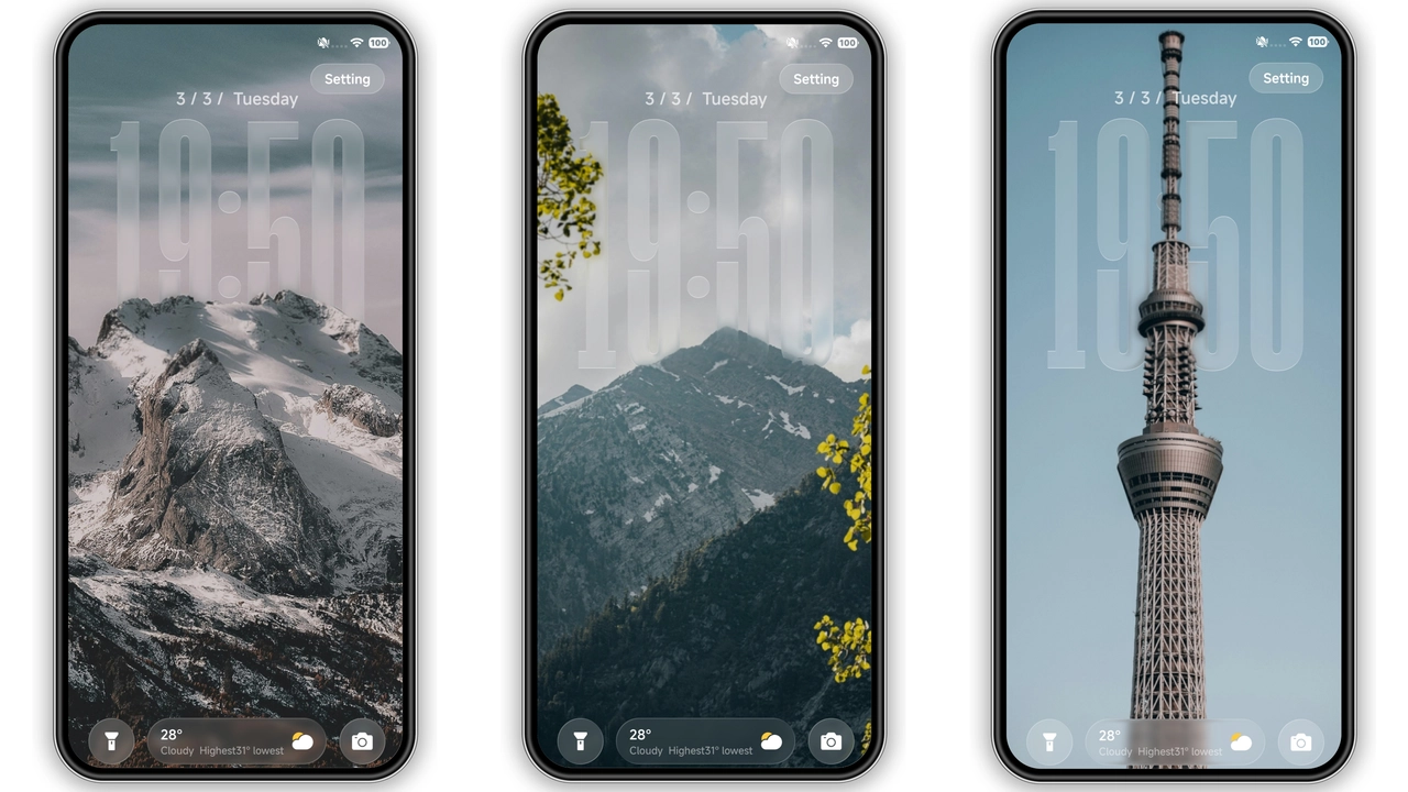 Colourful V HyperOS Theme Review: Bold Icons & Dynamic Lockscreen preview 4