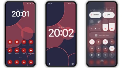 Putih Merah HyperOS Theme