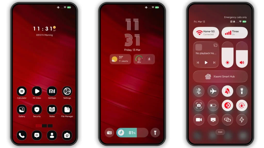 Red Coole HyperOS Theme