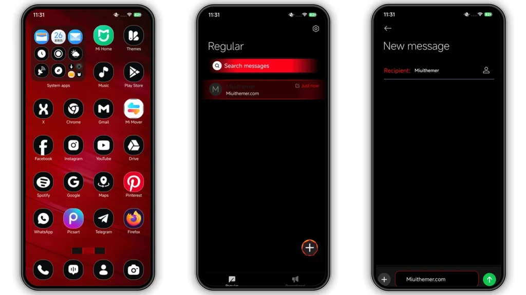 Red Coole HyperOS Theme