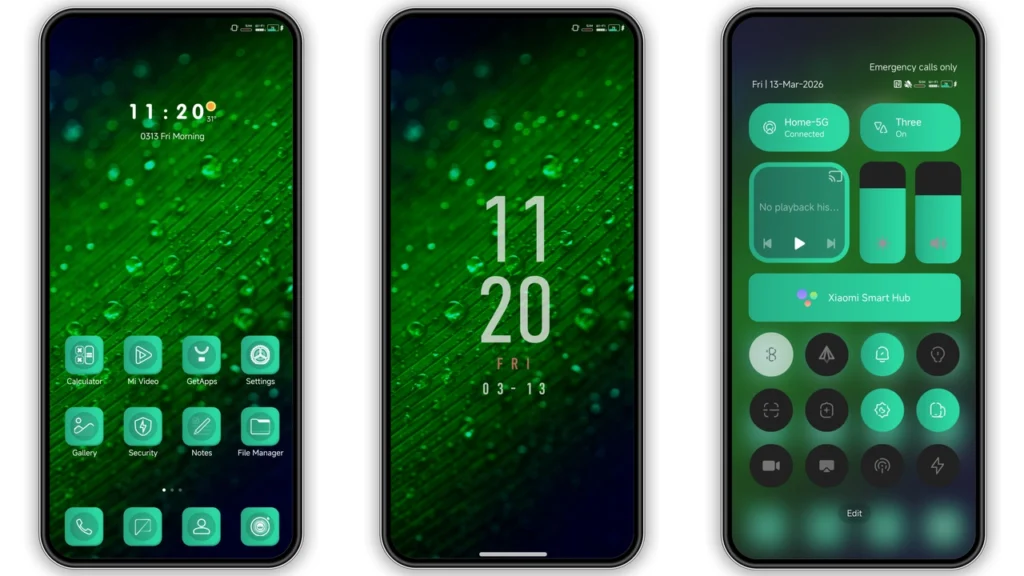 ijo lumutan HyperOS Theme