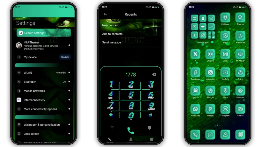 ijo lumutan HyperOS Theme