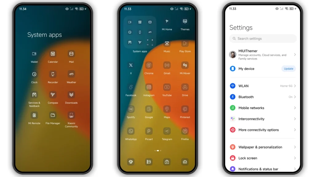 vierzehn FS FV15 HyperOS Theme