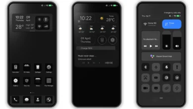B.Elegance Dark Skeuomorphic HyperOS Theme Preview