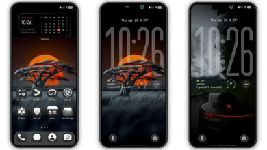 Dark HOS3 HyperOS Theme Preview