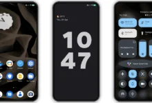 Nembelas V3Q HyperOS Theme Minimalist Home Screen and Blue Control Center